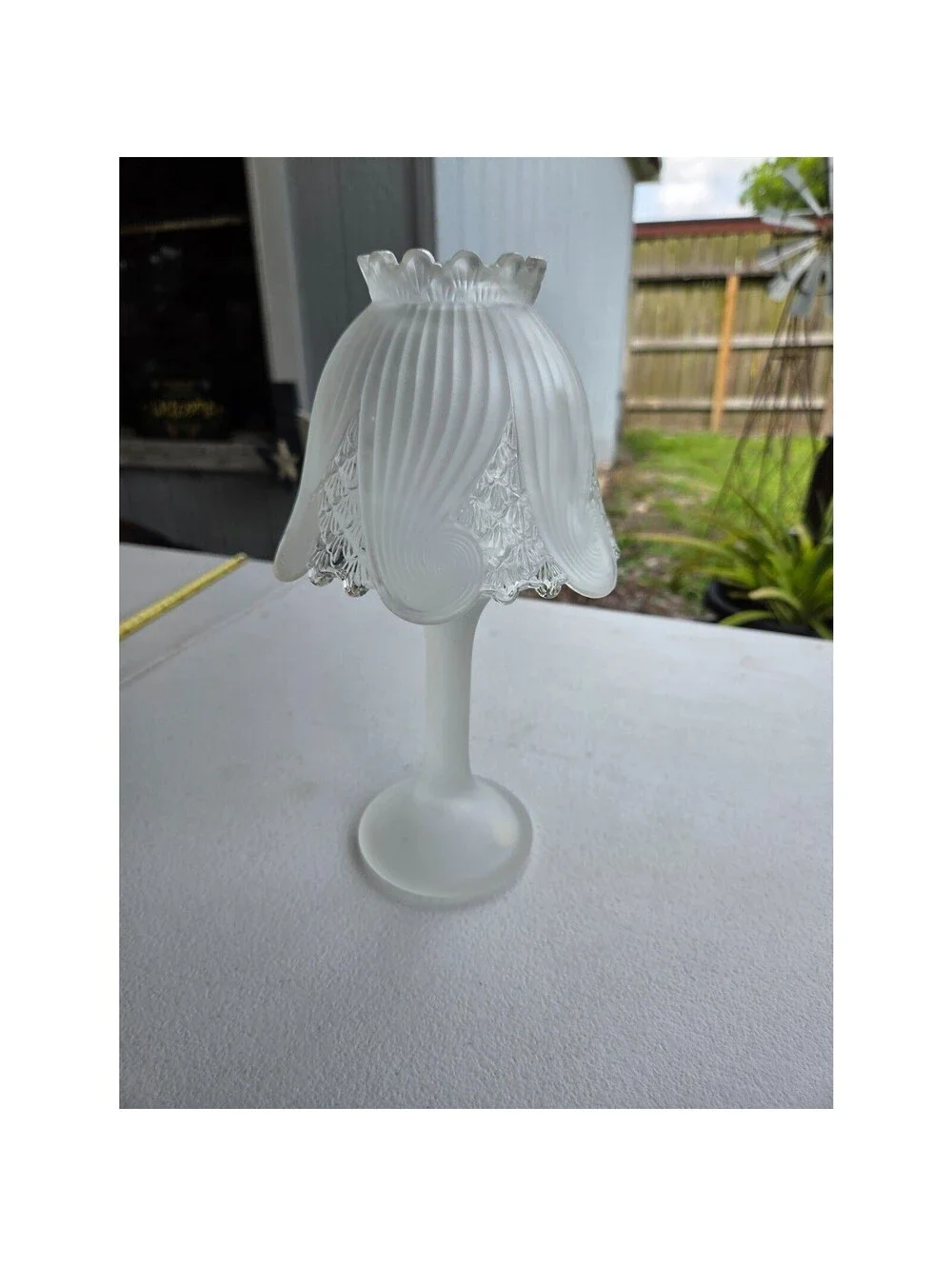 Retired Vintage PartyLite Clairmont Fairy Lamp